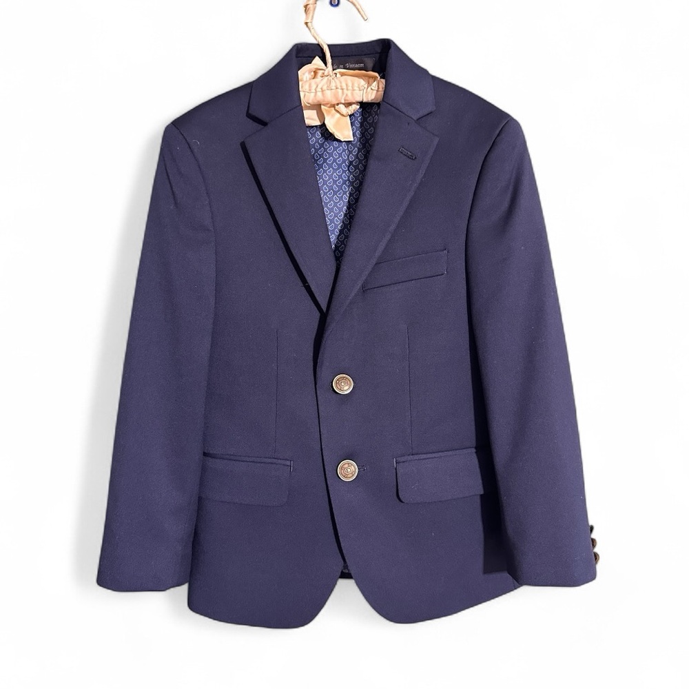 Boys navy blue sports jacket Blazer Lauren Ralph Lauren Size 8R